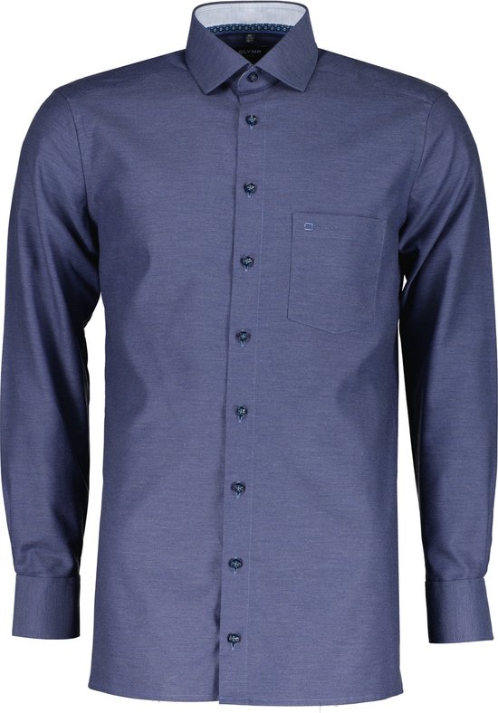 Olymp Overhemd - Modern Fit - Blauw - 42