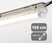 EasyFix LED TL Verlichting set 150 cm - Compleet armatuur met LED buis - 4000K - IP65