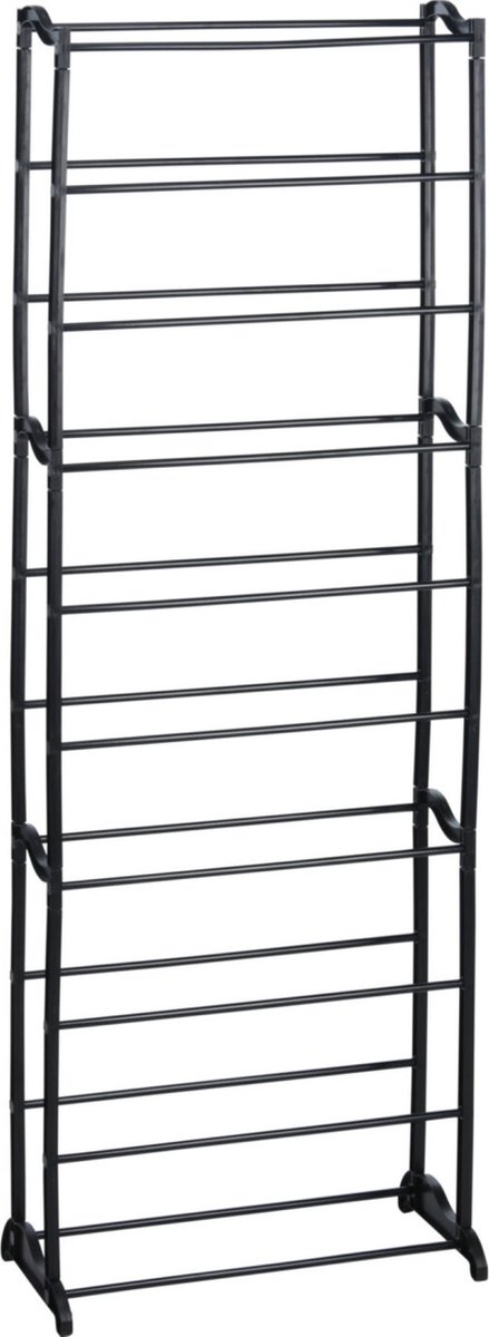 Storage solutions Schoenenrek - 10 laags - Zwart - Metaal