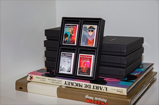 Drs. P Serie - Unieke handgemaakte uitgave verpakt in een luxe geschenkdoos van MatchBoox - Kunstboeken