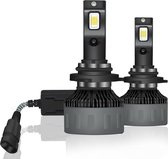 TLVX HIR2 9012 Premium High Power LED lampen 31.200 Lumen 6000k Helder Wit licht (set 2 stuks) CANBUS EMC adapter, Extra Fel Wit licht, CSP LED CHIP 100 Watt Auto, Dimlicht - Grootlicht - Koplampen - Autolamp - Autolampen - 12V - APK Lichtbeeld