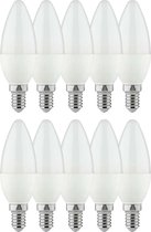LongLite LED Lampen - Kleine E14 fitting - warm wit licht - Voordeelverpakking - 10 stuks