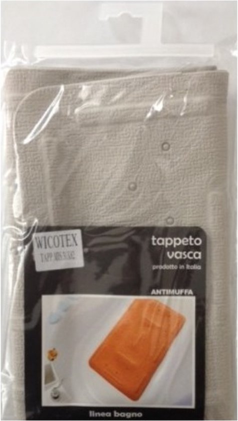 Antislip Badmat Grijs 36 x 82 cm