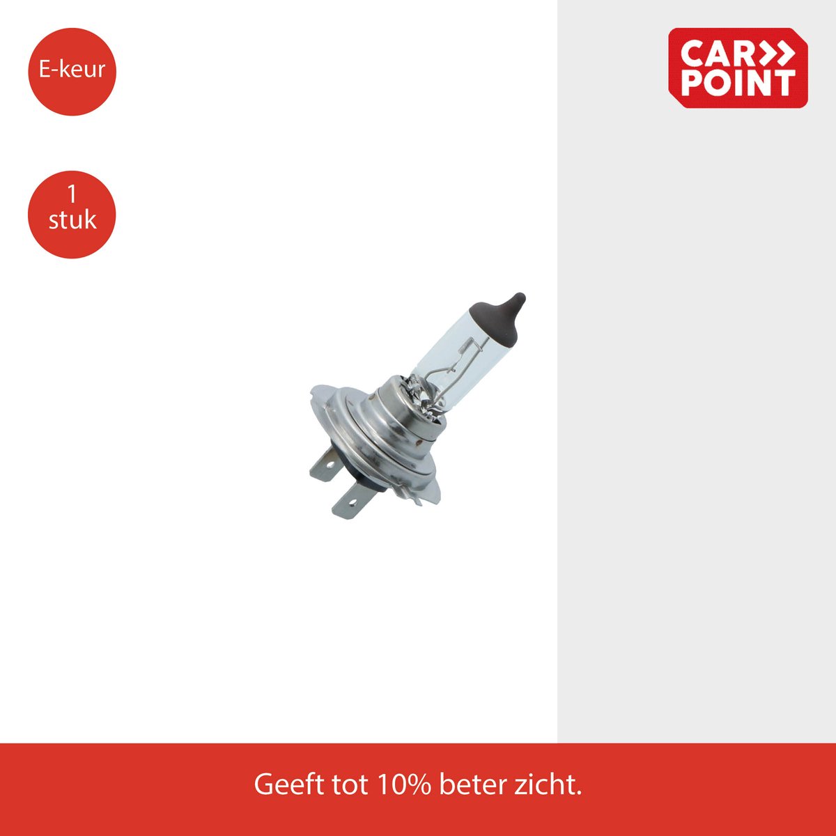 Carpoint Premium Autolamp H7 12V 55W - Helder Licht - Energiezuinig - Universeel Geschikt – foto 3