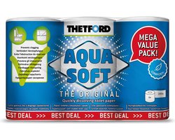 Thetford Aqua Soft Promopack toiletpapier (6 Stuks)