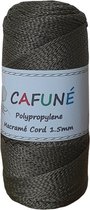 Cafuné Polypropyleen Macrame Koord- 1.5mm-Kaki - PP3 - Haken - Macrame - Tas maken