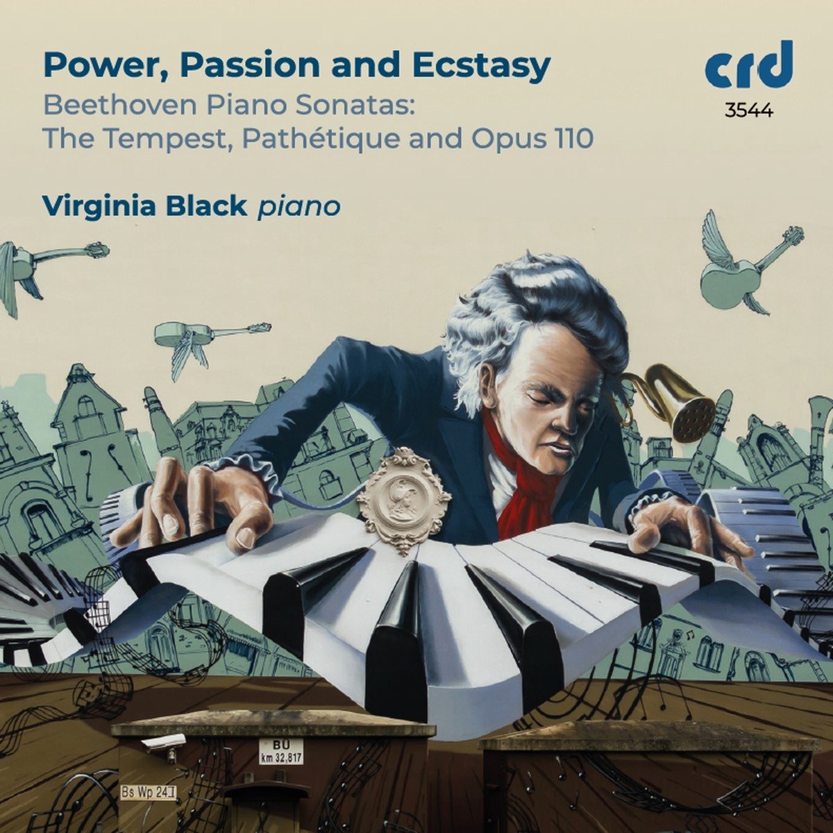 Virginia Black - Power, Passion & Ecstasy - Beethoven Piano Sonatas (CD)