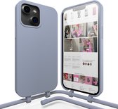 iPhone 14 Plus - Étui cordon Blue cendré
