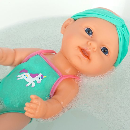 Jouet bain bébé licorne rose
