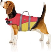 Bella & Balu reddingsvest voor honden - Reflecterend hondenreddingsvest voor maximale veiligheid in en rond het water bij zwemmen, zeilen, surfen, SUP, kajakken & kanoën en op boottochten (maat M)
