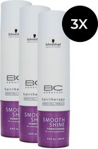Schwarzkopf Bonacure Hairtherapy Smooth Shine Conditioner - 3 x 200 ml