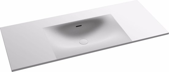 Wastafel 100cm 2 kraangaten - Sanitair kopen? | Korting tot 17