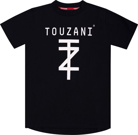 Touzani - T-shirt - KUJAKU STREET Black - Kind - Voetbalshirt - Sportshirt
