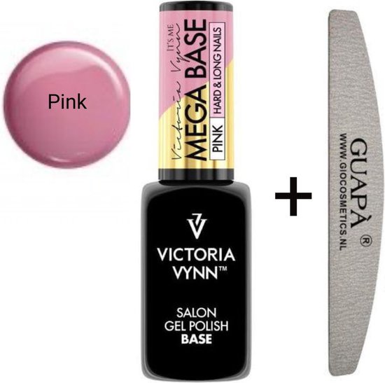 GUAPÀ® Rubber Base Victoria Vynn™ Gel Polish Mega Base Hard & Long Nails Builder...