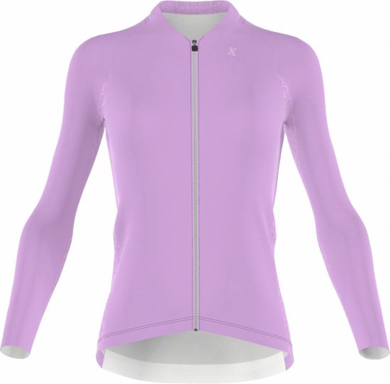 Fietsshirt 'Summer Lila' lange mouwen dames maat M