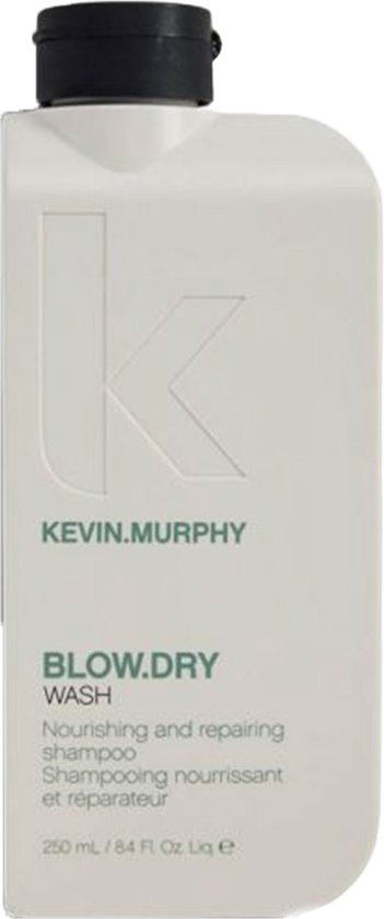 Kevin Murphy Blow Dry Wash Shampoo 250ml - vrouwen - Voor Beschadigd haar/Gekleurd haar/Normaal haar/Verzwakt en breekbaar haar