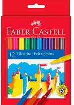 Stylo de couleur Faber-Castell set de 12 pièces assorties - 10 pièces