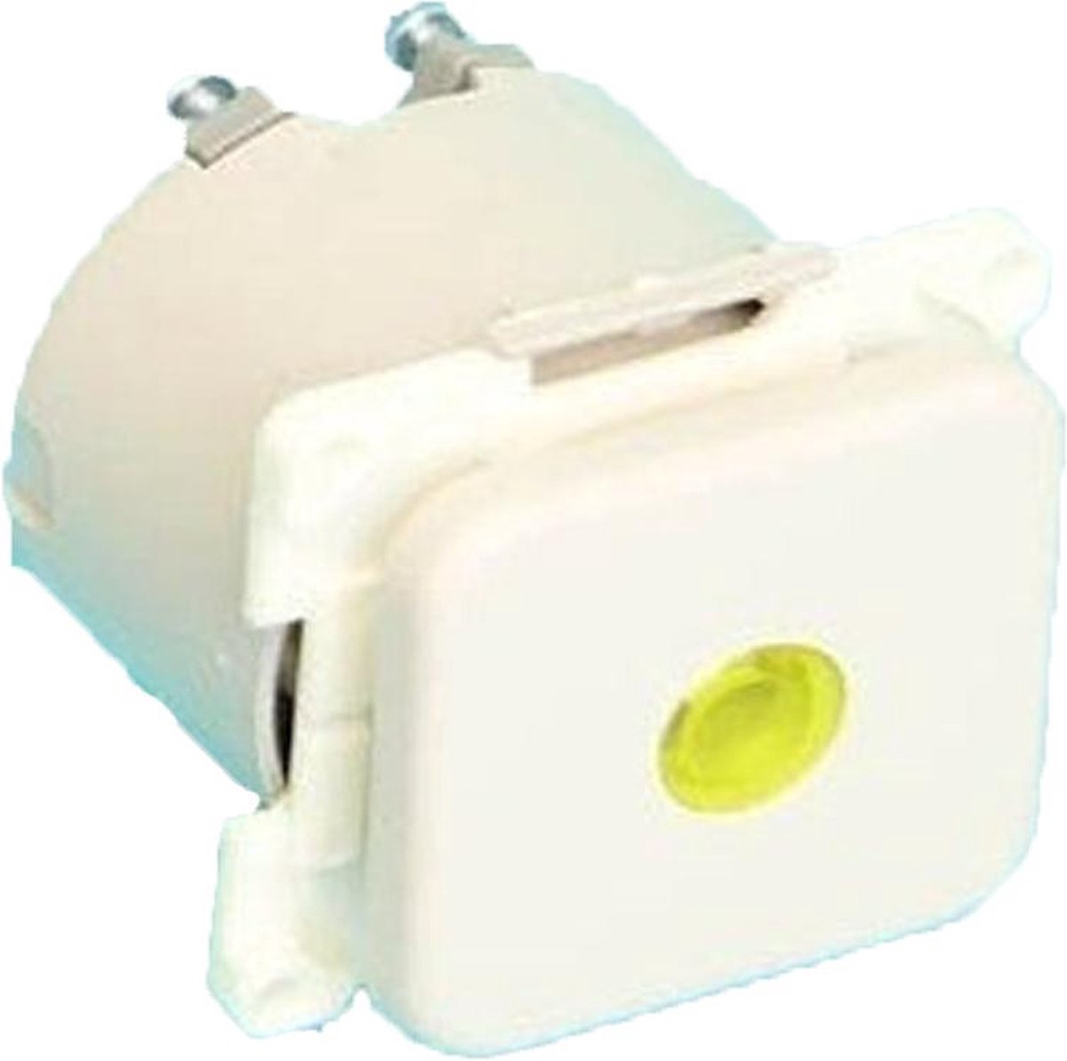 Presto Wipschakelaar met Lampje Inbouw Wit S-10.000
