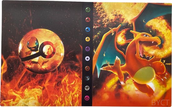 Thumbnail van een extra afbeelding van het spel Verzamelmap - Kaarten - Map - geschikt voor - Yu Gi Oh - Pokemon - Digimon - Dragon Ball Z - Trading Cards