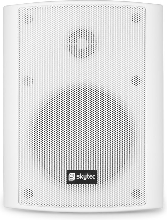 Speakers - Skytec ODB50W luidsprekers - 100W - 2-weg systeem - 5'' - Wit van SkyTec — afbeelding 2