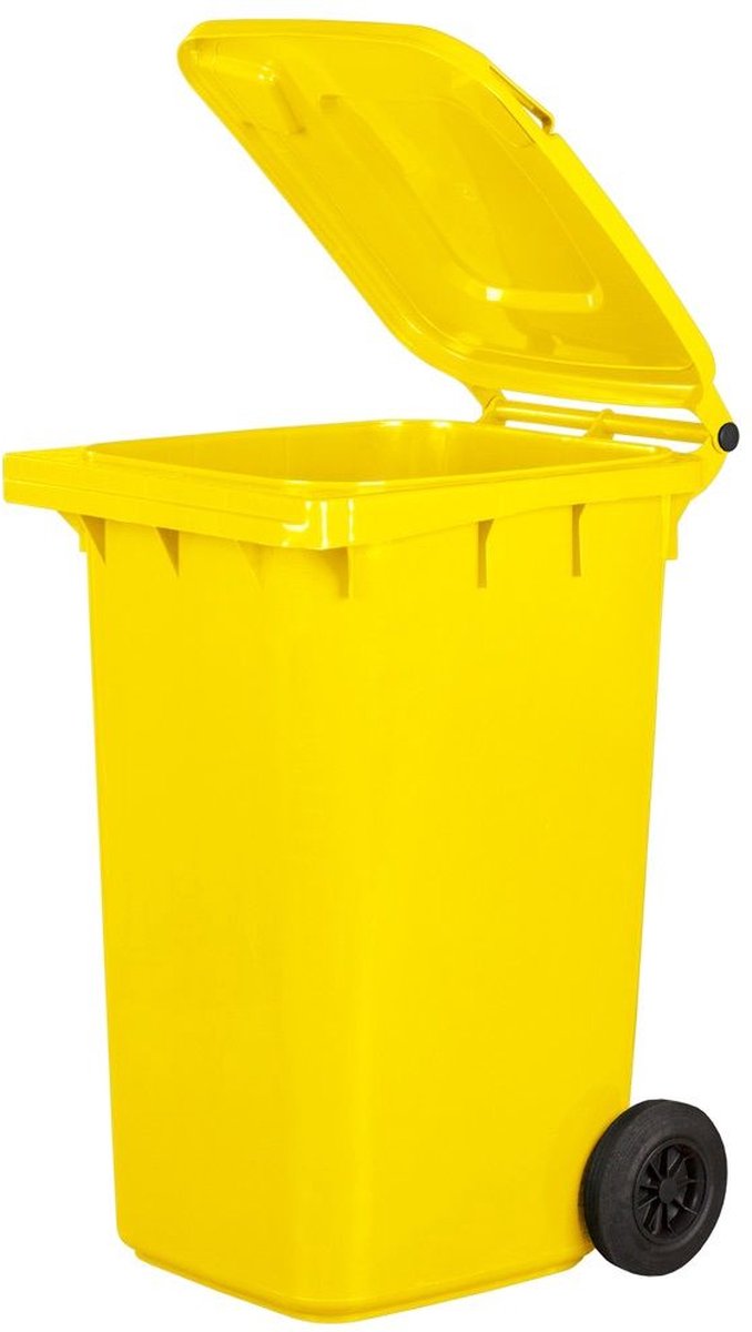 Kliko / mini container 240 liter - Geel — afbeelding 5