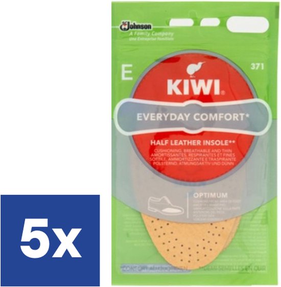Kiwi Halve Inlegzolen 1 paar 39 42 maat 5 stuks bol