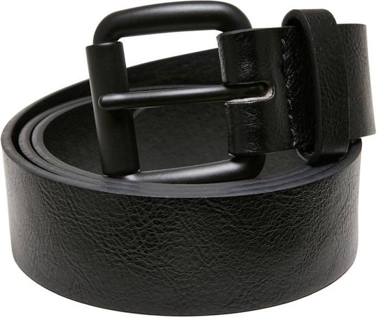 Urban Classics Riem Synthetic Leather Thorn Buckle Casual Zwart