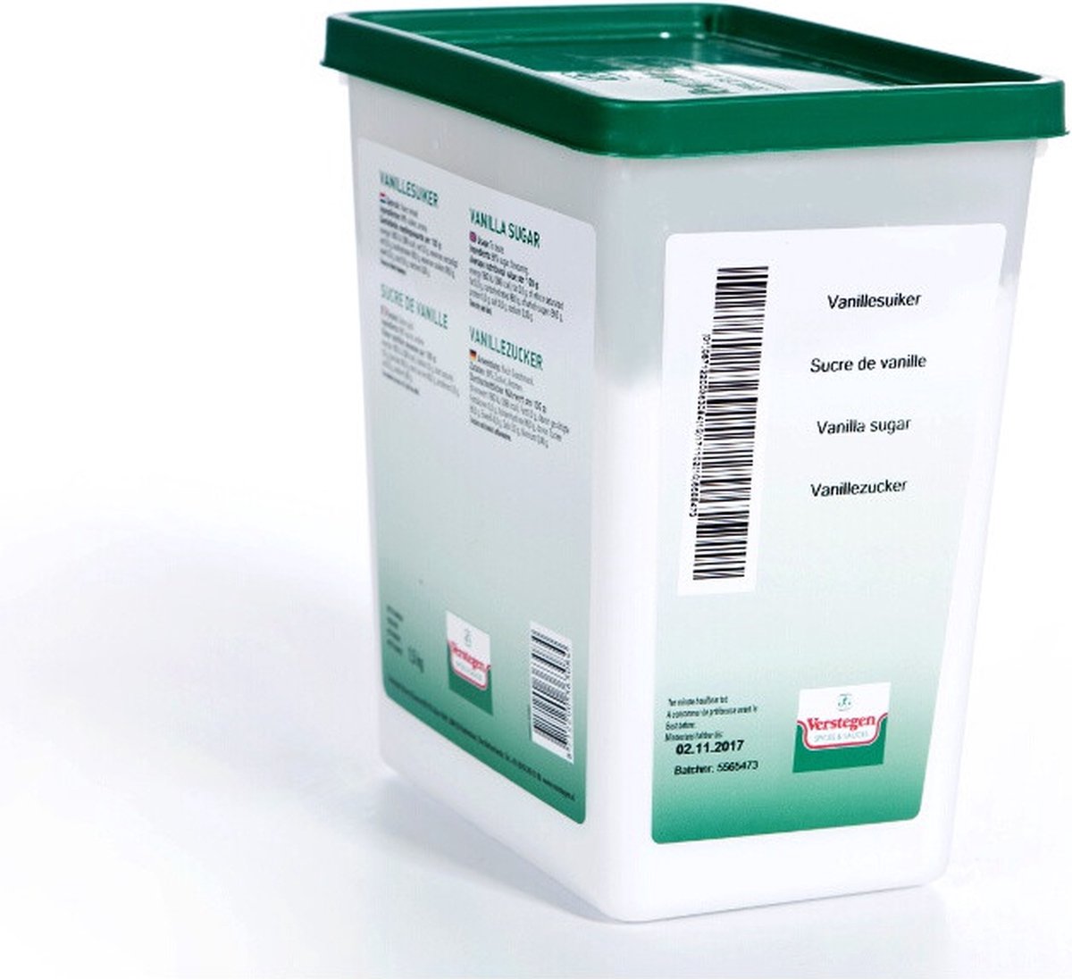 Goedkoopste Verstegen Vanillesuiker, doos 1,5 kg
