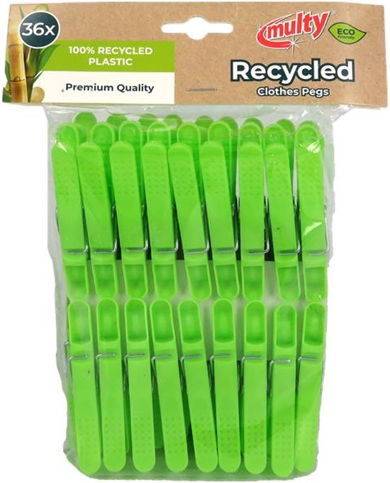 Gebruik van post-consumer gerecycled plastic