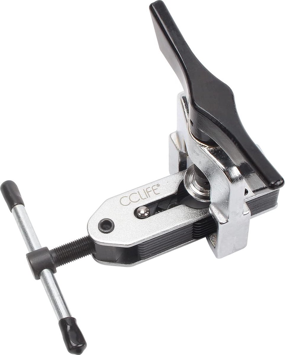CCLIFE - Universeel Spoelgereedschap - Compleet Spoelgereedschap voor Remleidingen met Snelspanner - 3/16"-5/8" - (5-16 mm)