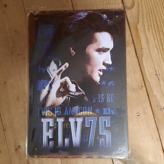 T-shirt Blanc Imprimé Rock 'n' Roll Elvis 'The King' - Fruit Of The Loom - 100% Coton