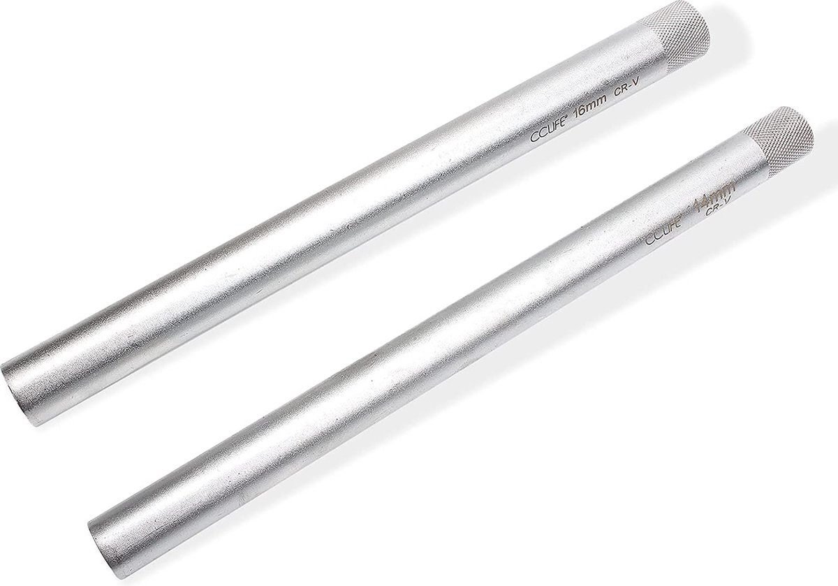 CCLIFE - 2-Delige Magnetische Bougiesleutel 3/8' - Bougies