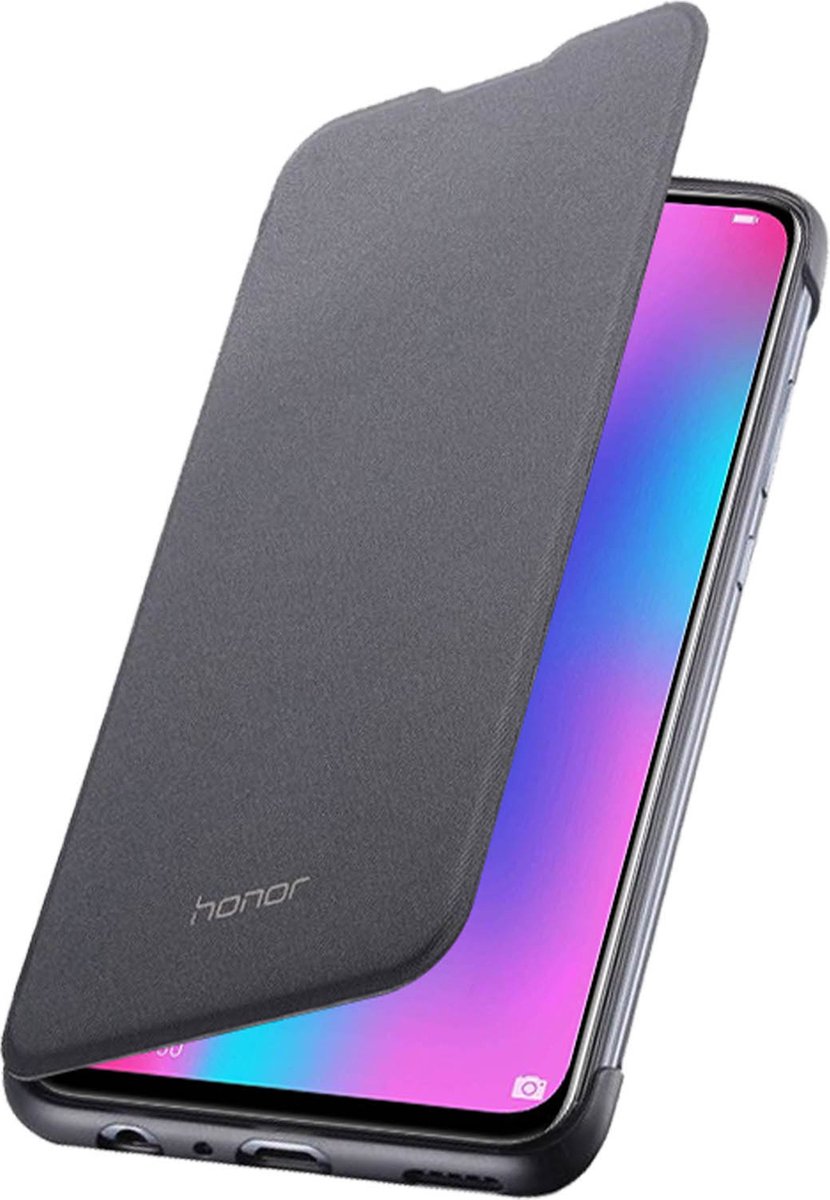 Honor Flip Cover voor de Honor 10 Lite - Zwart