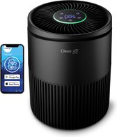 Clean Air Optima® CA-503B Compact Smart - Intelligente HEPA UV-C Ionisator Luchtreiniger - 360° Airflow - Ultrastil met sleepmode! <10dB(A)!