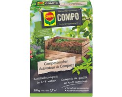 COMPO Compostmaker - kwaliteitscompost in 6 tot 8 weken - versnelt de compostering - doos 1,8 kg