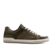 NoGRZ C.Campbell - Leren heren sneakers - Groen - Maat 41