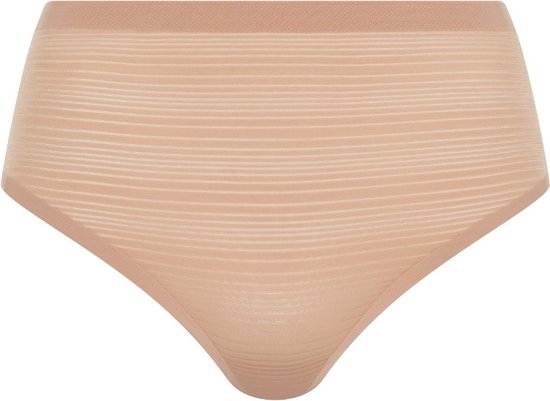 Chantelle softstrech stripes high thong - Sirocco - One Size