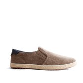 NoGRZ F.Gehry - Heren canvas espadrilles - Instapper - Bruin - Maat 41