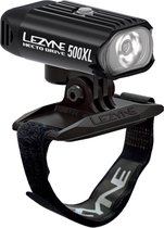 Leyzne Casque Hecto Drive 500XL -Éclairage vélo - Lampe casque vélo - Casque vélo LED - 500 lumens - 20 heures - Zwart