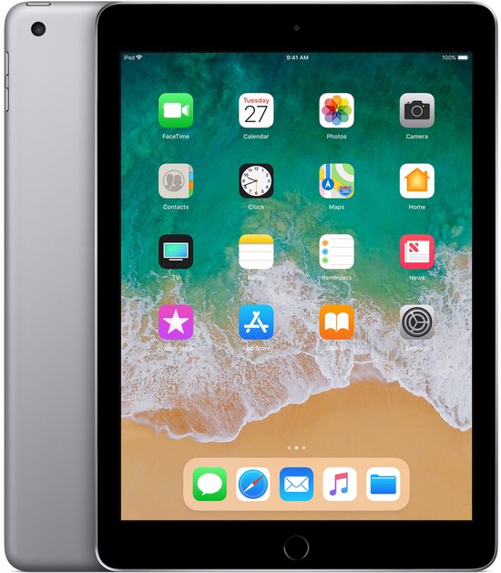 Apple iPad 9.7 (2018) - 32GB - WiFi - Spacegrijs | bol