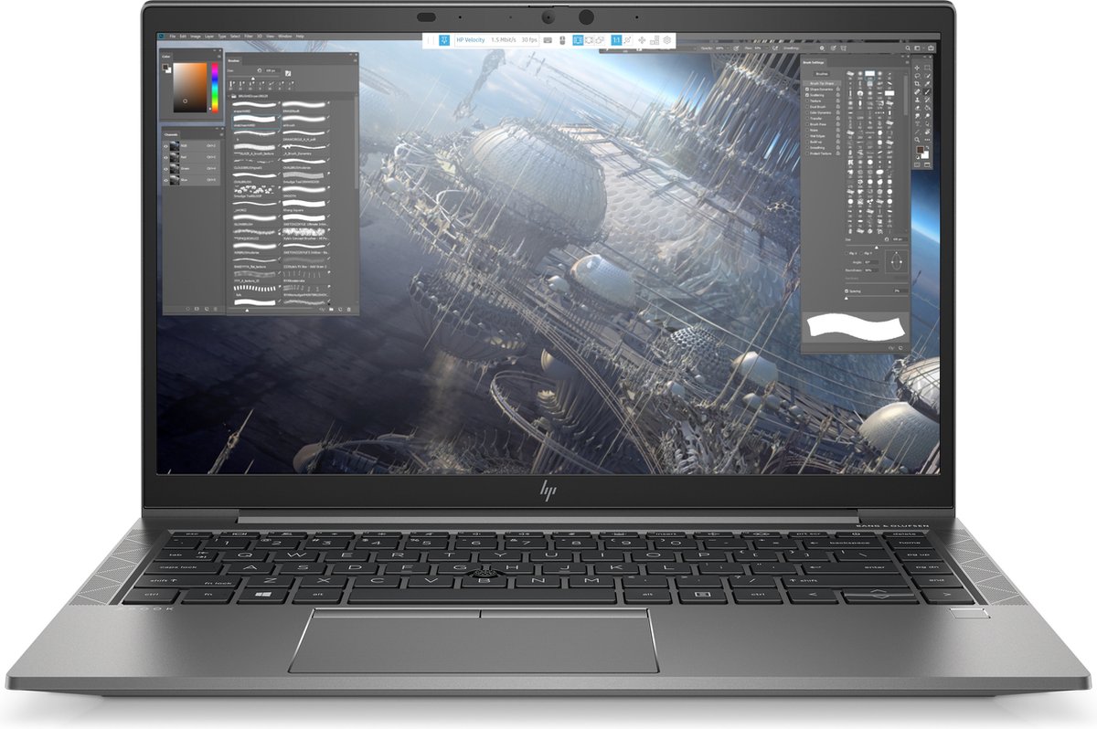 HP ZBook Firefly 14 G8 Intel® Core™ i7 i7-1165G7 Mobiel werkstation 35,6 cm (14") Full HD 16 GB DDR4-SDRAM 512 GB SSD NVIDIA Quadro T500 Wi-Fi 6 (802.11ax) Windows 10 Pro Grijs