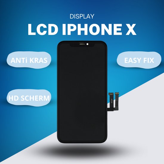 iPhone X LCD Scherm zwart - Incell