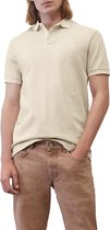 Marc O'Polo shaped fit polo - heren poloshirt - beige - Maat: XL