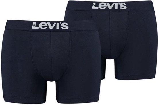 Levi's Herren Boxershorts 6er Pack – Schwarz, XXL, Aus Bio-Baumwolle, Mit Elastischem Bund