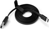 Nillkin USB-C 1.2 Meter 2A Platte Kabel Zwart