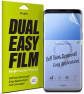 Ringke DualEasy Anti-Stof Screen Protector Galaxy S9 Plus 2-Pack