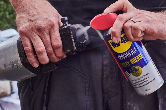 WD-40 Specialist® Spuitvet - 400ml - Smeervet - Smeermiddel - Langdurige smering, waterdicht, en anti-corrosie — afbeelding 4