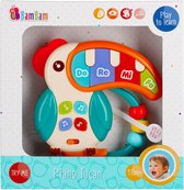 Bam Bam - Pianotoekan, muzikaal speelgoed, sensorisch speelgoed voor vanaf 18 maanden