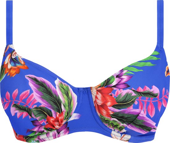 Fantasie HALKIDIKI UW GATHERED FULL CUP BIKINI TOP Dames Bikinitopje - Ultramarine - Maat 75D (EU)