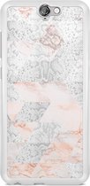 HTC One A9 hoesje - Snake art